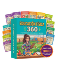 PACK EDUCACIÓN FÍSICA 360 PRIMARIA: 6 Tomos + 6 Bonus
