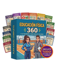 PACK EDUCACIÓN FÍSICA 360 SECUNDARIA: 6 Tomos + 6 Bonus